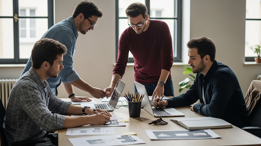 شركة تصميم هوية تجارية: من الفكرة إلى التنفيذ